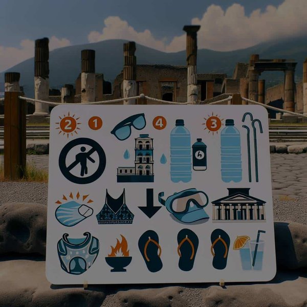 Quelles précautions prendre pour découvrir les vestiges de Pompéi en Italie durant l'été ?