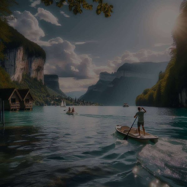 Où apprendre à faire du pédalo sur le Lac d'Annecy en toute sécurité?
