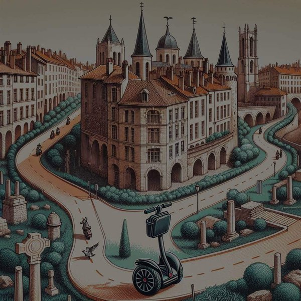 Quel est le meilleur parcours pour une balade en Segway dans le Vieux Lyon?